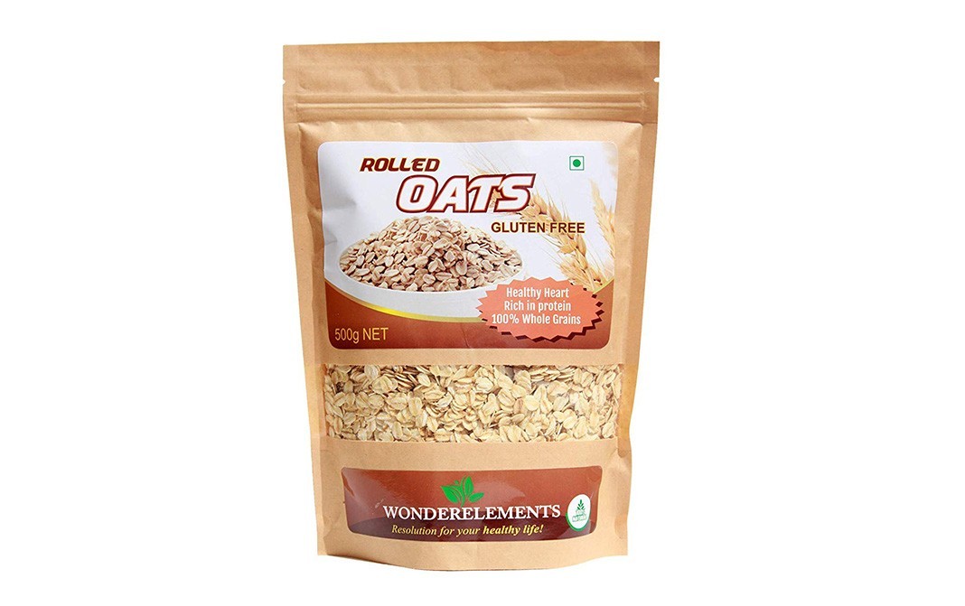 Wonderelements Rolled Oats, Gluten Free    Pack  500 grams